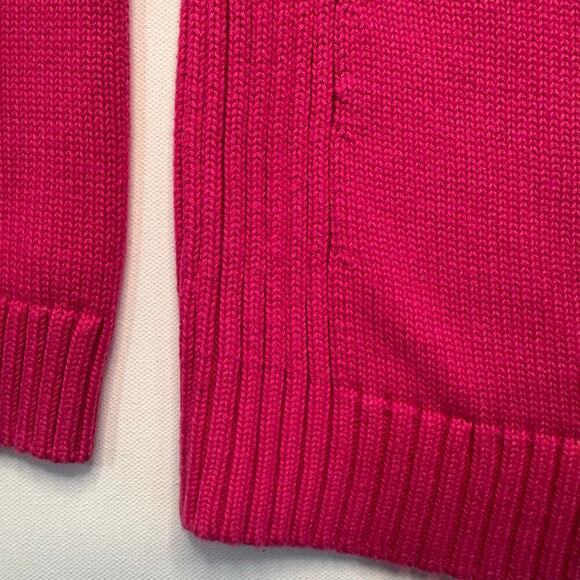 Vineyard Vines Pink Crewneck Sweater with Whale Motif - Picture 4 of 7